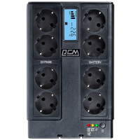 Джерело безперебійного живлення Powercom CUB-850N LCD Schuko