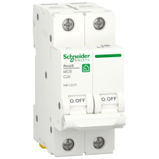 Автоматичний вимикач Schneider Electric RESI9 20 А, 2P, кривая С, 6кА