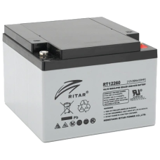 Аккумуляторная батарея AGM RITAR RT12260 12V 26Ah