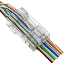 Конектор Merlion RJ-45 8P8C UTP Cat-5 (50 шт/уп.) для сквозного подключения