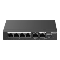 6-портовий гігабітний комутатор PoE з хмарним керуванням RG-ES206GS-P