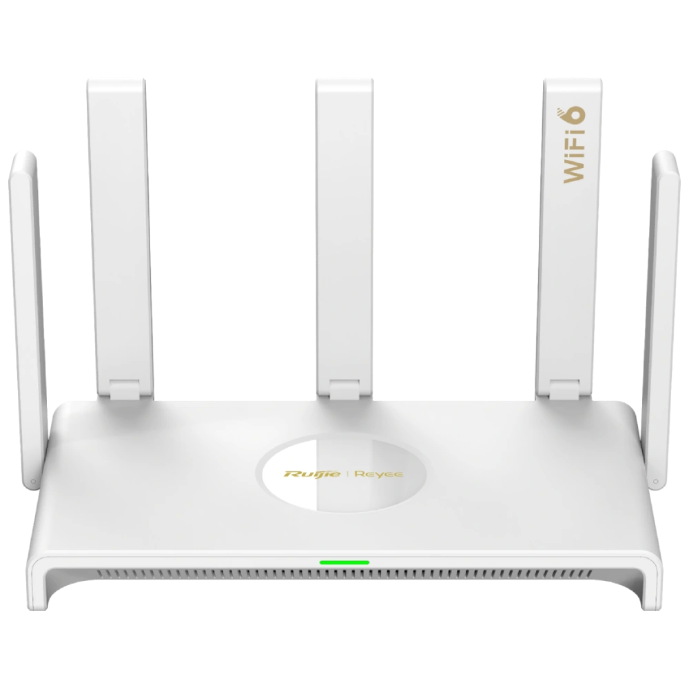 Дводіапазонний гігабітний маршрутизатор 2хWAN 3000 МБ Wi-Fi 6 Ruijie Reyee RG-EW3000GX