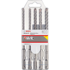 Набір бурів по бетону SDS plus-5X 6/6/8/8/10 Набір бурів по бетону SDS plus-5X 6/6/8/8/10