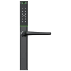 Розумний замок (без врізної частини) SEVEN LOCK SL-7763BF (72-92 мм) black