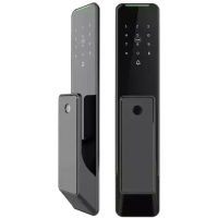 Розумний дверний біометричний замок SEVEN LOCK SL-7775BF black