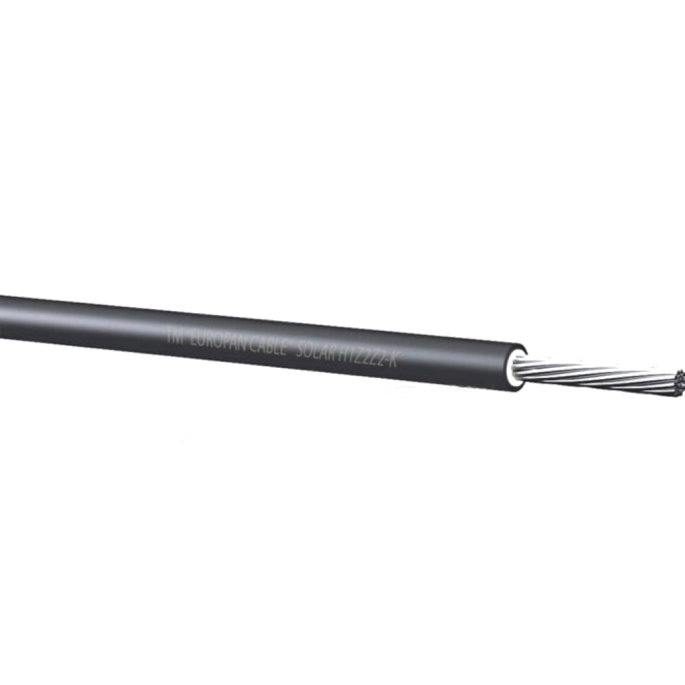 Кабель для сонячних панелей (Бухта 500 м) SOLAR H1Z2Z2-K 4 black