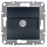 TV РОЗЕТКА КІНЦЕВА АНТРАЦИТ Schneider Electric Asfora EPH3200171