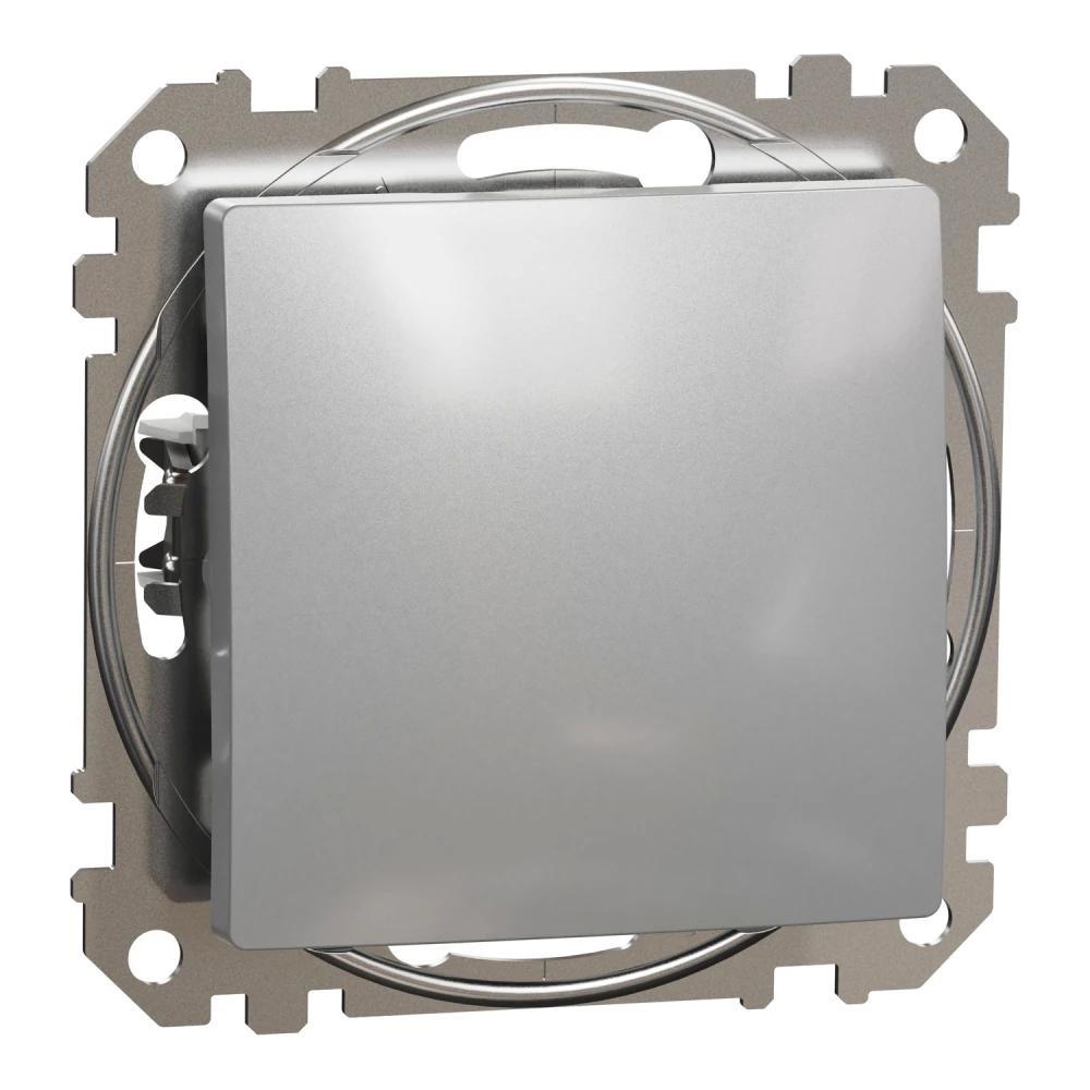 Вимикач Schneider Electric SDD113101 Sedna Design & Elements 1-клавишный алюминий