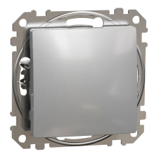 Вимикач Schneider Electric SDD113101 Sedna Design & Elements 1-клавишный алюминий