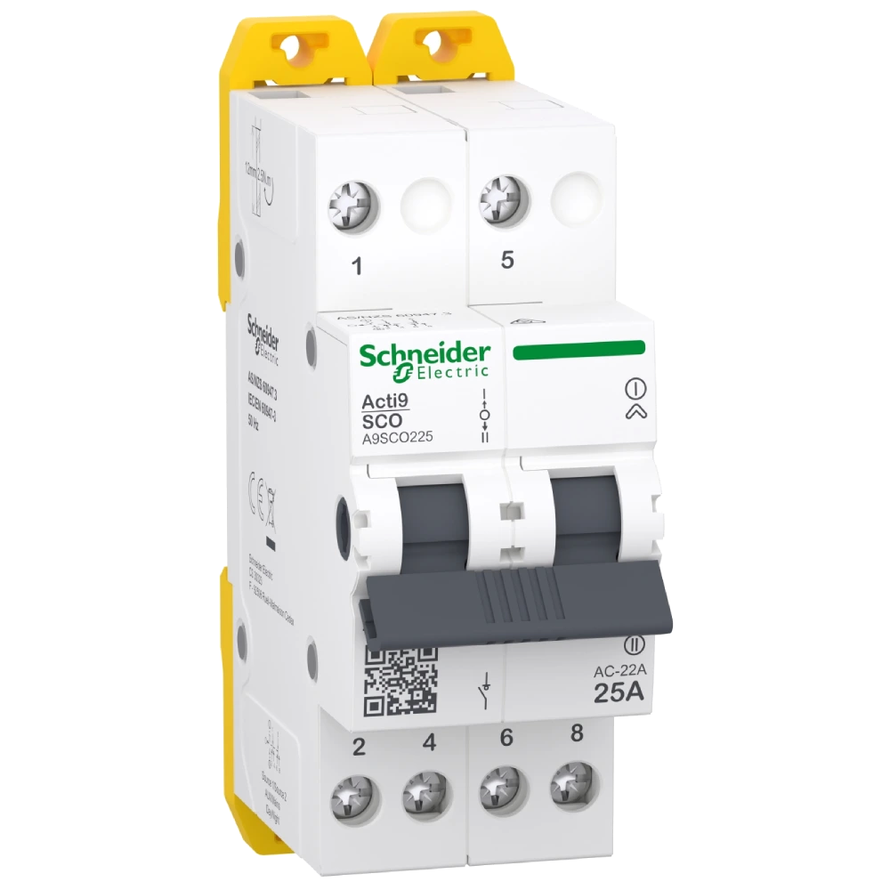Перемикач 3-х позиційний Schneider Electric iSSW Acti9 2P 25 A