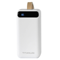 Повербанк TITANUM 741S 22.5W White 50000mAh