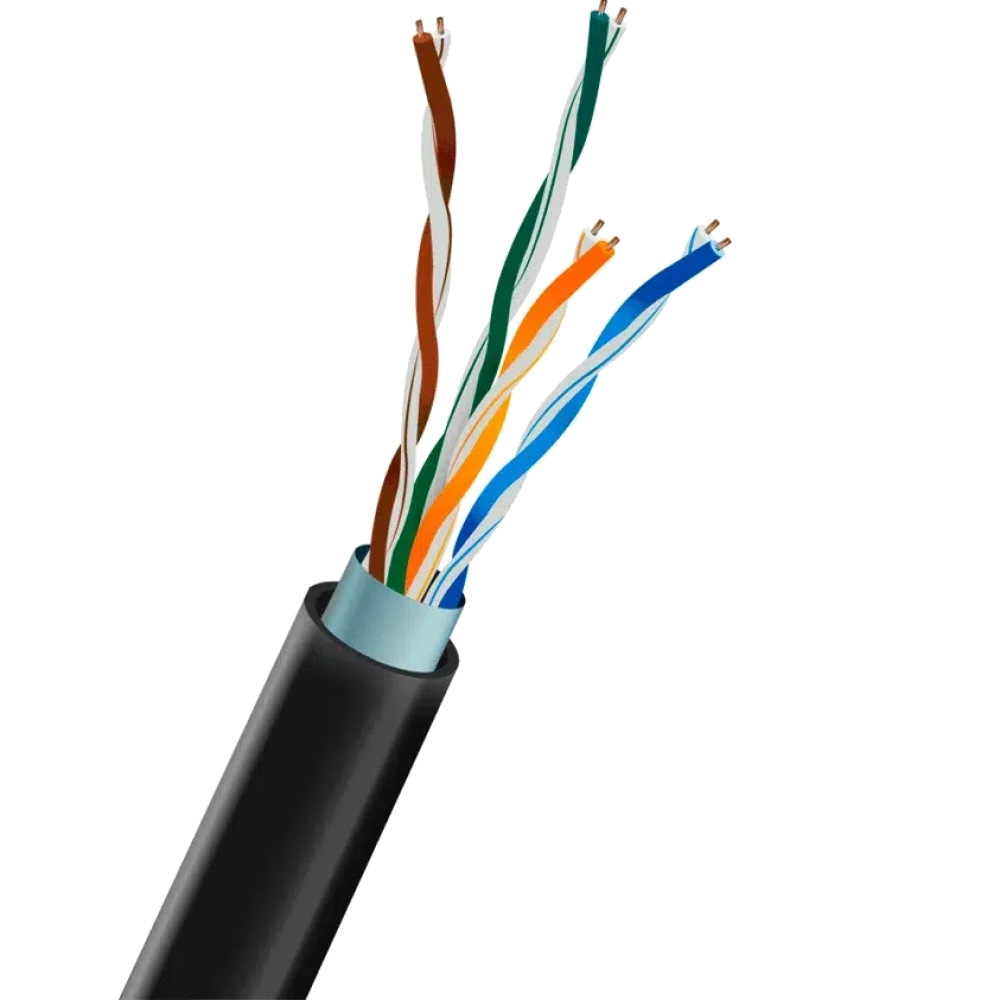 Кабель TRINIX FTP CAT5E CCA 0.51 mm LDPE Outdoor (305м)