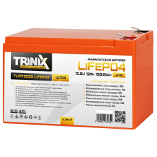 Літієва акумуляторна батарея TRINIX TLFP-1212S Ultra 12А•г 12В