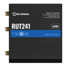 Промисловий стільниковий маршрутизатор Teltonika RUT241 з 4G LTE, Wi-Fi, eSIM
