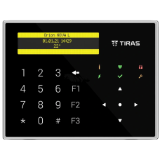 Клавіатура Tiras K-GLCD+(black)