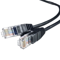 Патч-корд чорний 0.5м UTP CAT5e