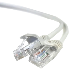 Патч-корд сірий 0.25м UTP CAT5e