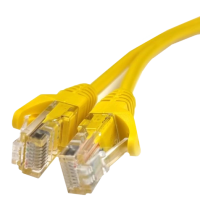 Патч-корд жовтий 1м UTP CAT5e