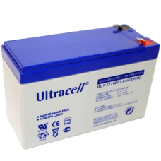 Свинцево-кислотна акумуляторна батарея Ultracell UL7-12 7A•г 12В