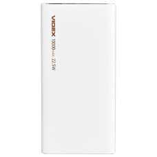 Повербанк VIDEX VPB-310 22.5W White 10000mAh Повербанк VIDEX VPB-310 22.5W White 10000mAh