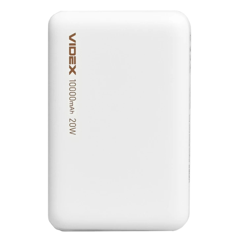 Повербанк VIDEX VPB-331 PD20W White 10000mAh Повербанк VIDEX VPB-331 PD20W White 10000mAh