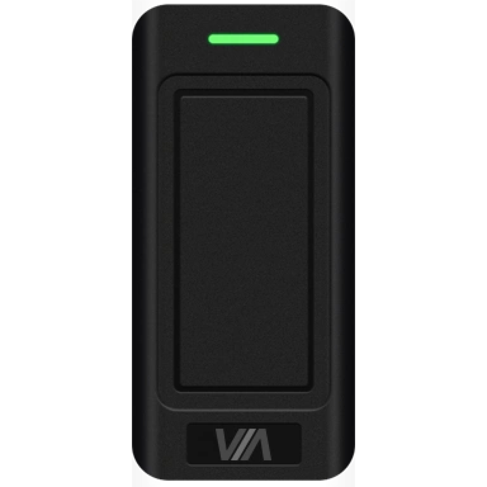 Автономний контролер доступу з вбудованим зчитувачем Via Security VSA-11P/M Black