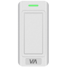 Автономний контролер доступу з вбудованим зчитувачем Via Security VSA-11P/M White