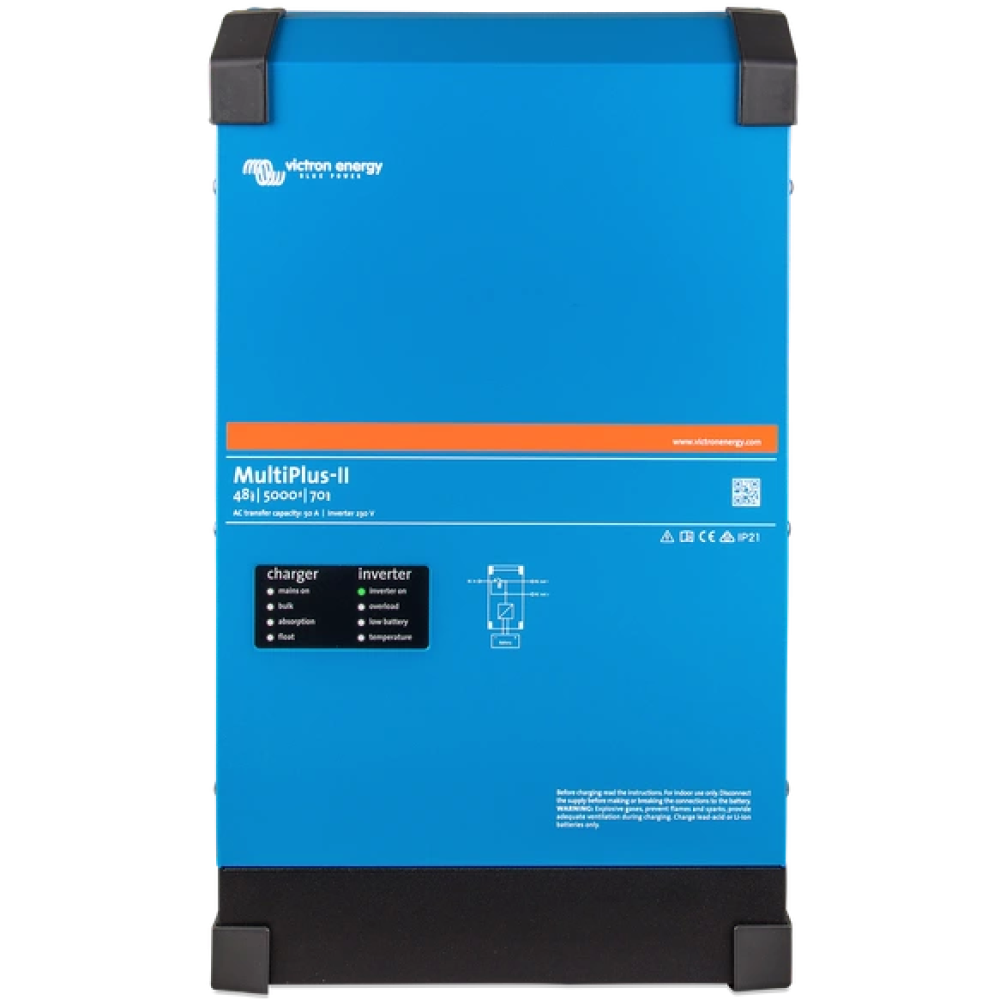 Інвертор VictronEnergy MultiPlus-II 48/5000/70-50 C однофазний чиста синусоїда