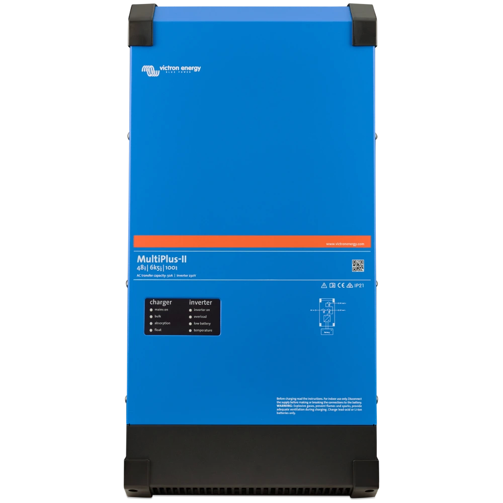 Інвертор VictronEnergy MultiPlus-II 48/6k5/100-50 230V однофазний чиста синусоїда