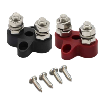 Подвійний набір клем M8 Victron Energy Dual Terminal Stud M8-linked set (1 red/1 black)