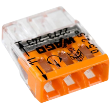 Клема WAGO COMPACT 2273-243 3х2,5 (с пастой)