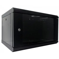 Шафа коммутаційна настінна 6U 600x450 WMNC-6U-FLAT- BLACK Hypernet 6U 600x450