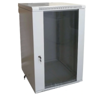 Шафа 18U 600x600 мм Hypernet настінна розбірна WMNC66-18U-FLAT