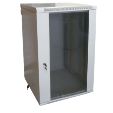 Шафа 18U 600x600 мм Hypernet настінна розбірна WMNC66-18U-FLAT