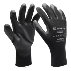 Рукавиці монтажні Wurth Black PU р.10