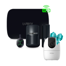 Комплект U-Prox MPX L KF kit Black + IPC-K2EP-3H3W в подарунок
