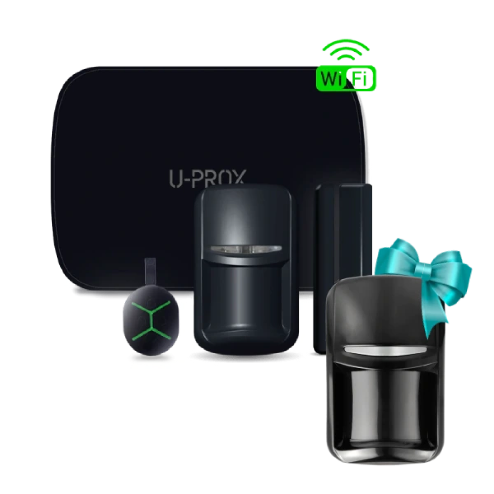 Комплект U-Prox MPX LE KF kit Black + U-Prox PIR Black в подарунок