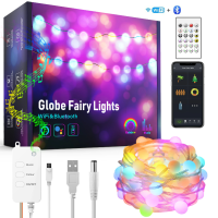 Розумна WiFі мультикольорова новорічна гірлянда  м Tervix Pro Line Fairy Lights WiFi