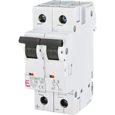 Автоматичний вимикач ЕТІ ETIMAT 10 DC 2p C 16A (6 kA)