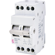 Перемикач навантаження ЕТІ SSQ 240 "1-0-2", 2p 40A Перемикач навантаження ЕТІ SSQ 240 "1-0-2", 2p 40A