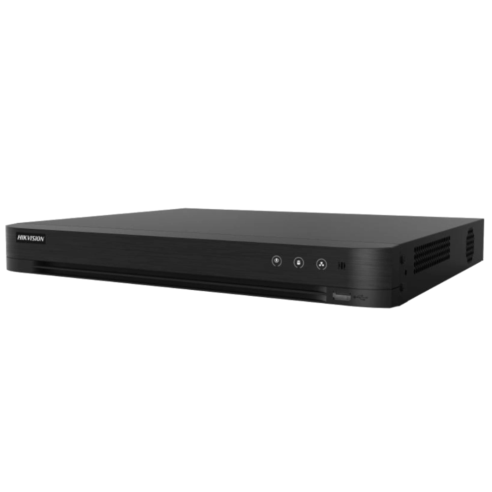 Відеореєстратор Hikvision iDS-7208HTHI-M2/S(C) 8-канальний 5 MP 1U H.265 AcuSense TURBO DVR