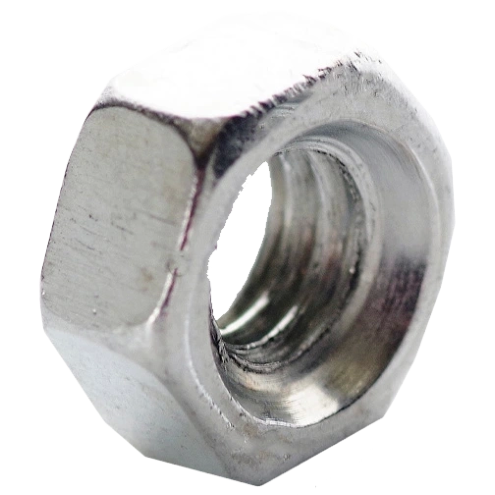 Гайка шестигранна APRO М10 DIN 934 кл. миц. 6 цинк белый (пач. 50 шт.)