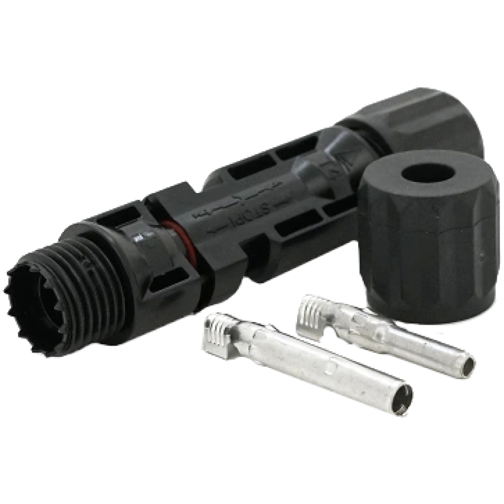 Конектор для монтажу сонячних систем МС4 1000V30A-IP67 Конектор для монтажу сонячних систем МС4 1000V30A-IP67