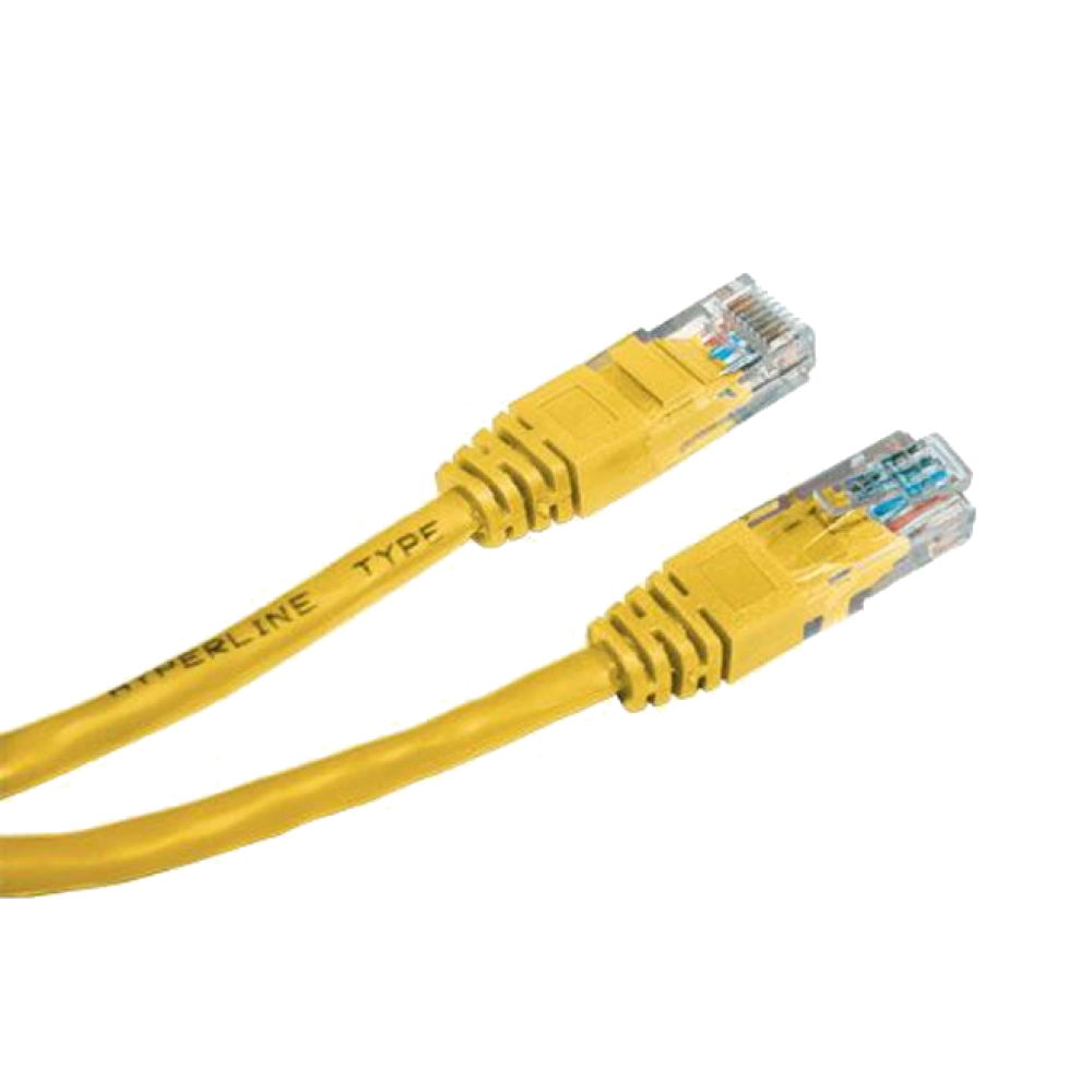 жовтий Патч-корд  E-server UTP,  0.5 м, кат. 5e