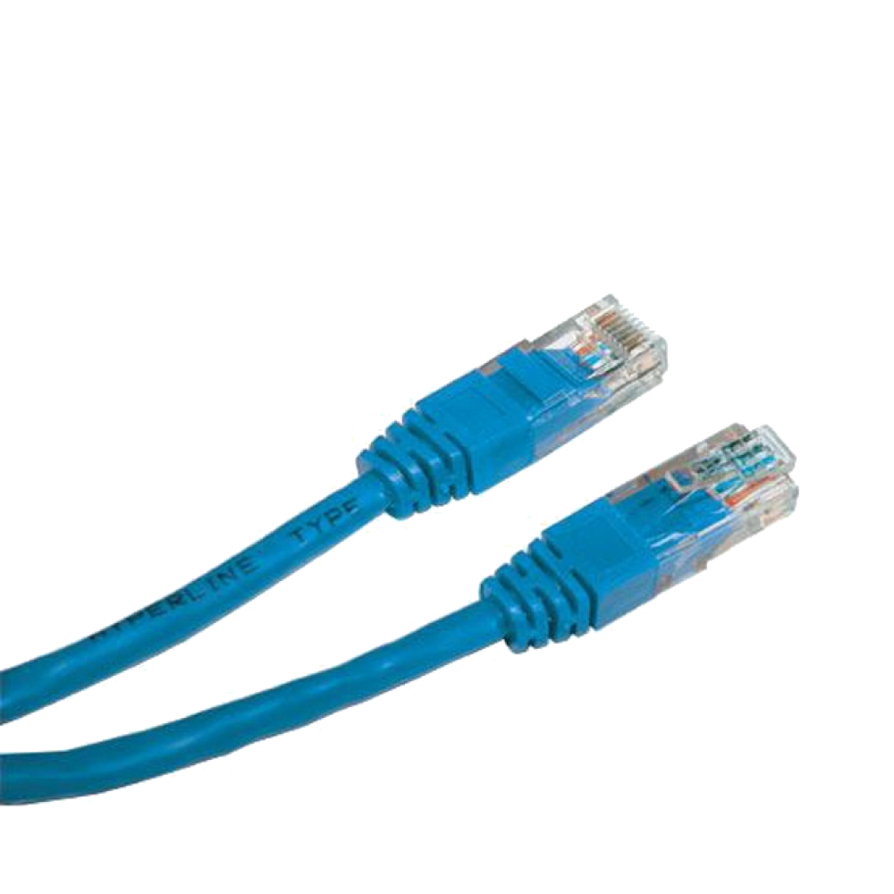 синій Патч-корд  E-server UTP,  0.5 м, кат. 5e