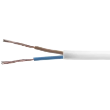 Провід ПВС 2х1,0 білий (Україна) (100 м.) Провід ПВС 2х1,0 білий (Україна) (100 м.)