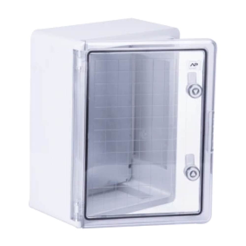 Шафа удароміцна з ABS-пластику 400х300х220 МП, IP65 Шафа удароміцна з ABS-пластику 400х300х220 МП, IP65